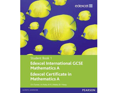 Edexcel International GCSE Mathematics A Student Book 1 with ActiveBook CD