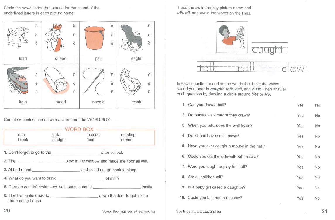 Phonics and Word Analysis Level C