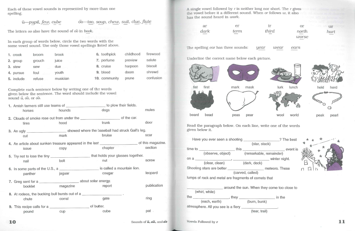 Phonics and Word Analysis Level F