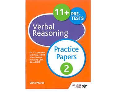11+ Verbal Reasoning Practice Papers 2 : For 11+, pre-test and independent school exams including CEM, GL and ISEB