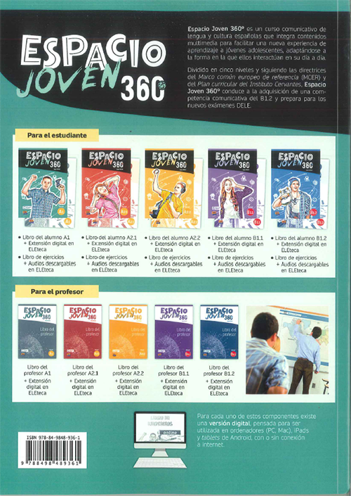 ESPACIO JOVEN 360 A1- Student Print Edition plus 1 year Online Premium access (all digital inc (Spanish Edition))