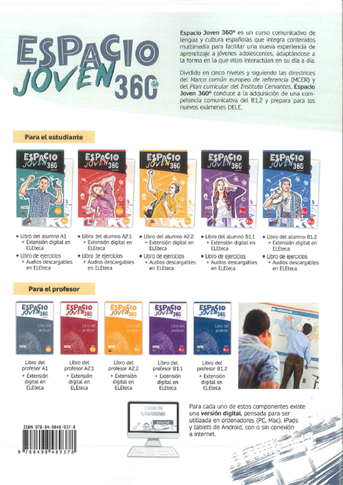 ESPACIO JOVEN 360 A1 - Activity book (Spanish Edition)